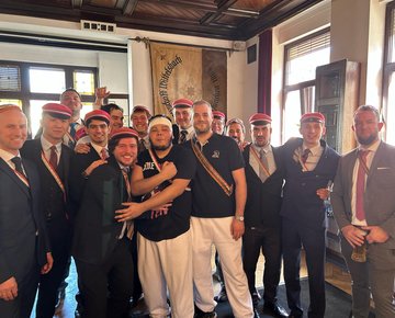 Nach der Mensur